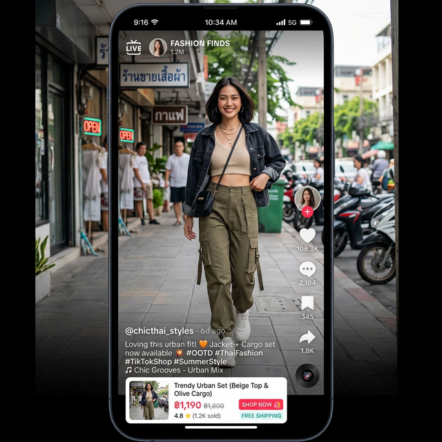 แฟชั่น TikTok Shop