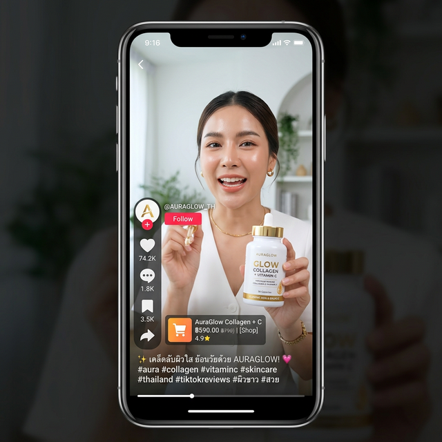 อาหารเสริม TikTok Shop